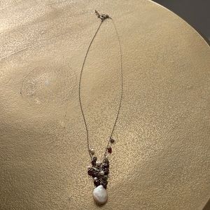 Pretty gold necklace costume jewelry